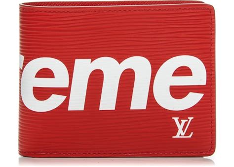 louis vuitton supreme wallet made in spain|Louis Vuitton x Supreme .